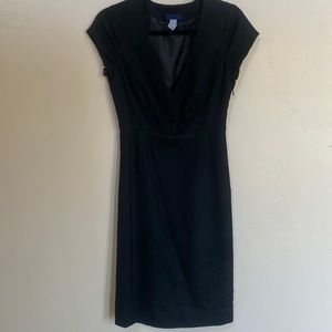 J. Crew simple black dress size 0